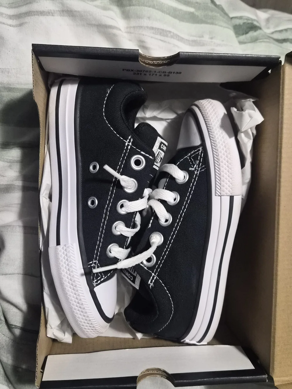 Converse Kids' Chuck Taylor All Star Low Top Sneakers - Black/White